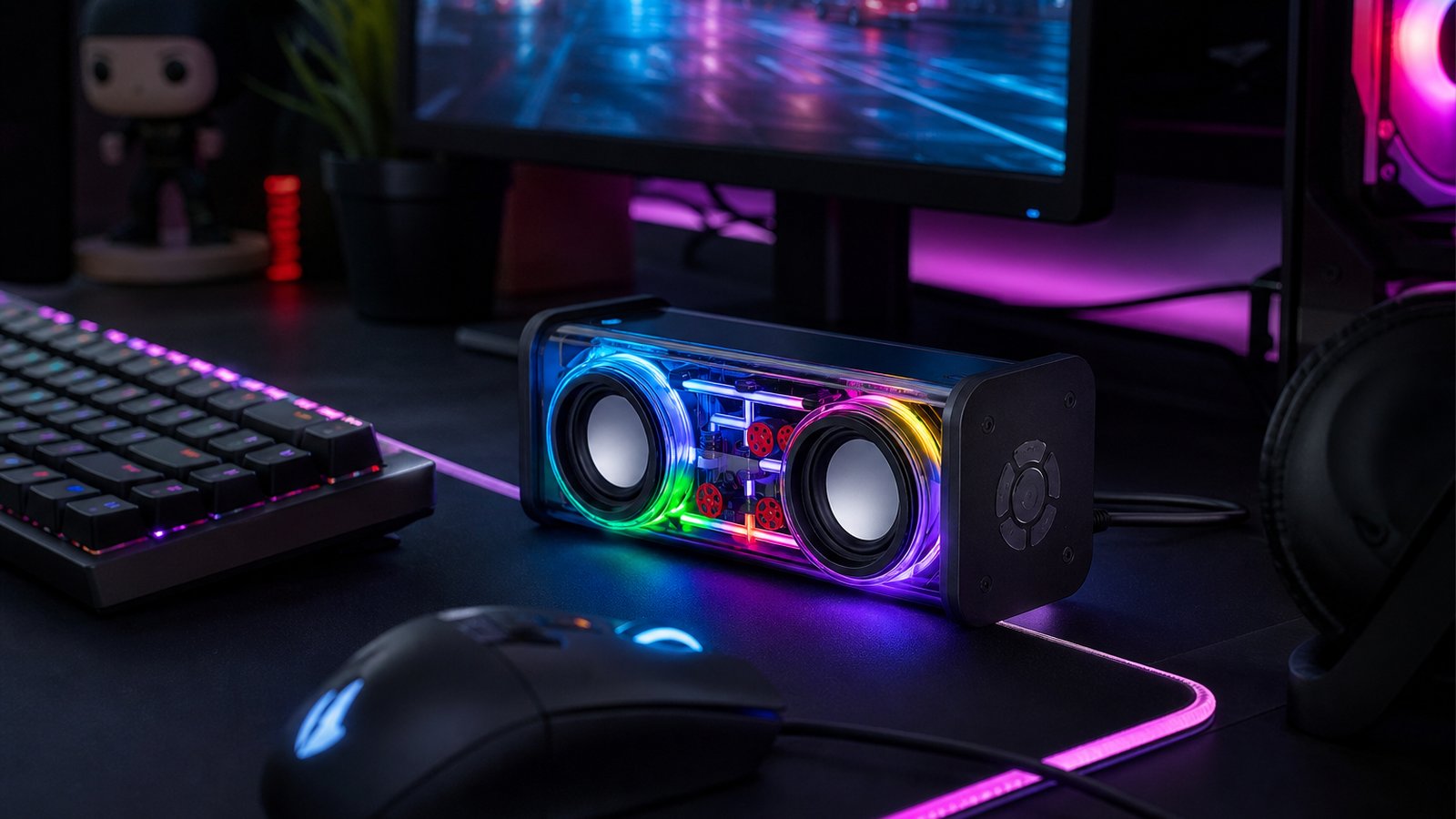 3.5mm AUX RGB Speaker for PC Games: A Practical UK Guide
