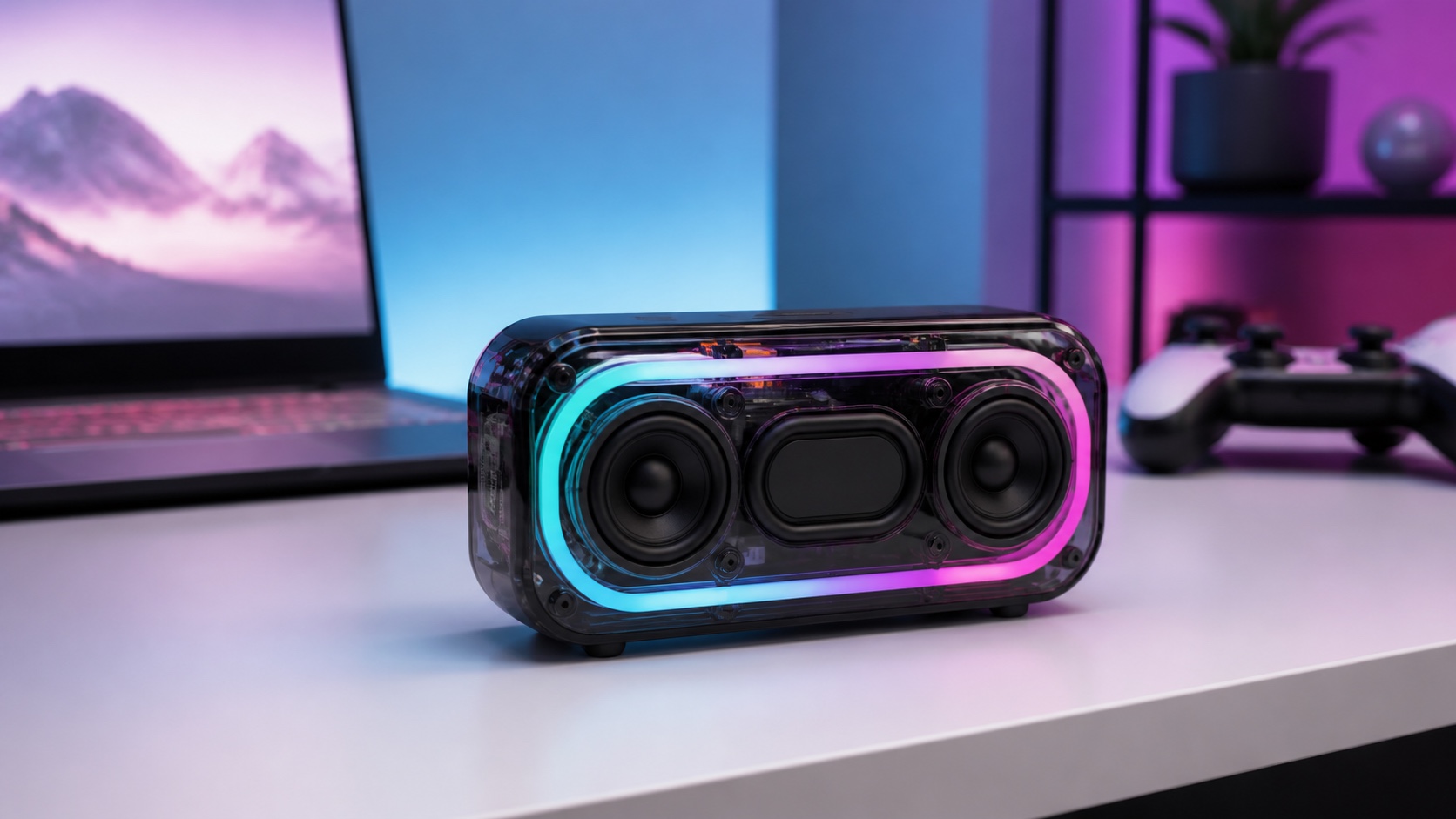 Speaker with Lights That Sync to Music UK
