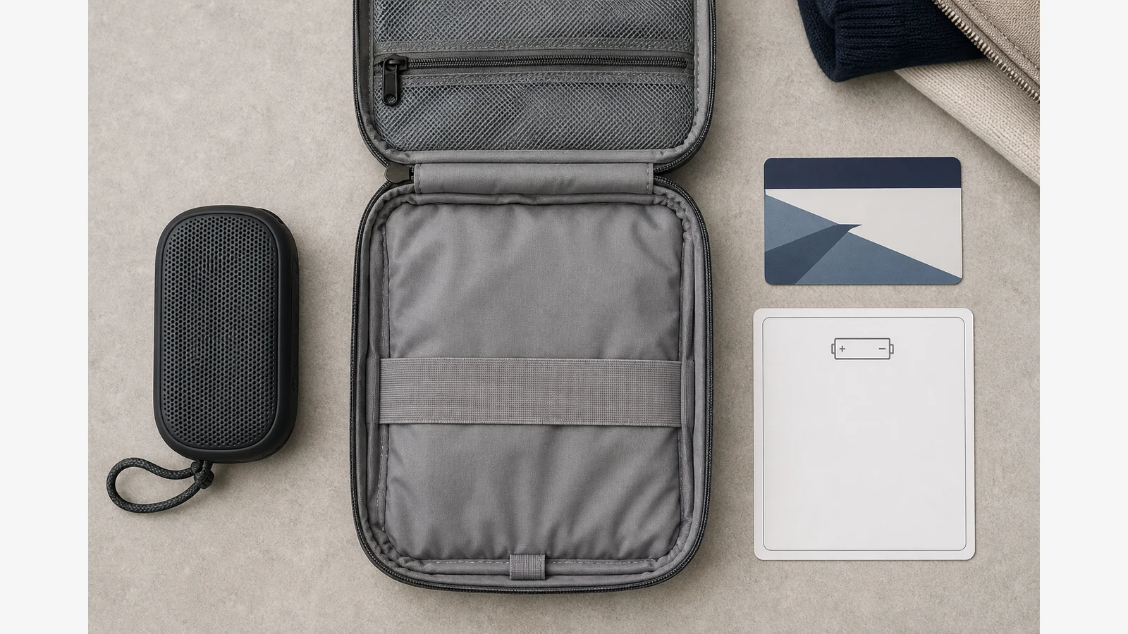 UK pre-flight checklist for packing a Bluetooth speaker and checking its battery and airline rules.
